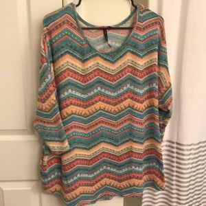 Quarter sleeve sweater